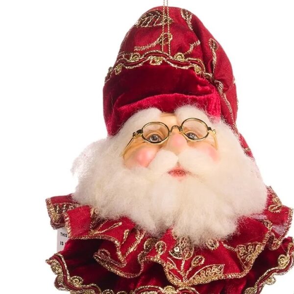 Volto realistico Babbo Natale goodwill